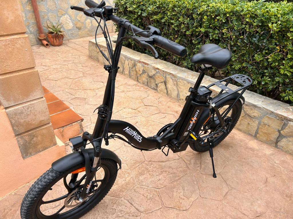 New Hillmiles E-Bike Folding Bike 20 Inch Fat Bike with 36V 13AH Battery 250W 7 Speed NEW