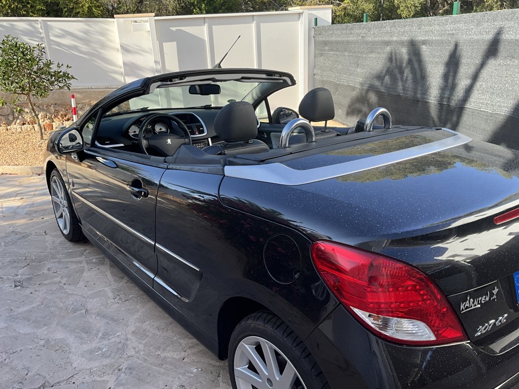 Peugeot 207 Cabrio,1st hand,optical+technical TOP,42,000 km,servicebook maintained