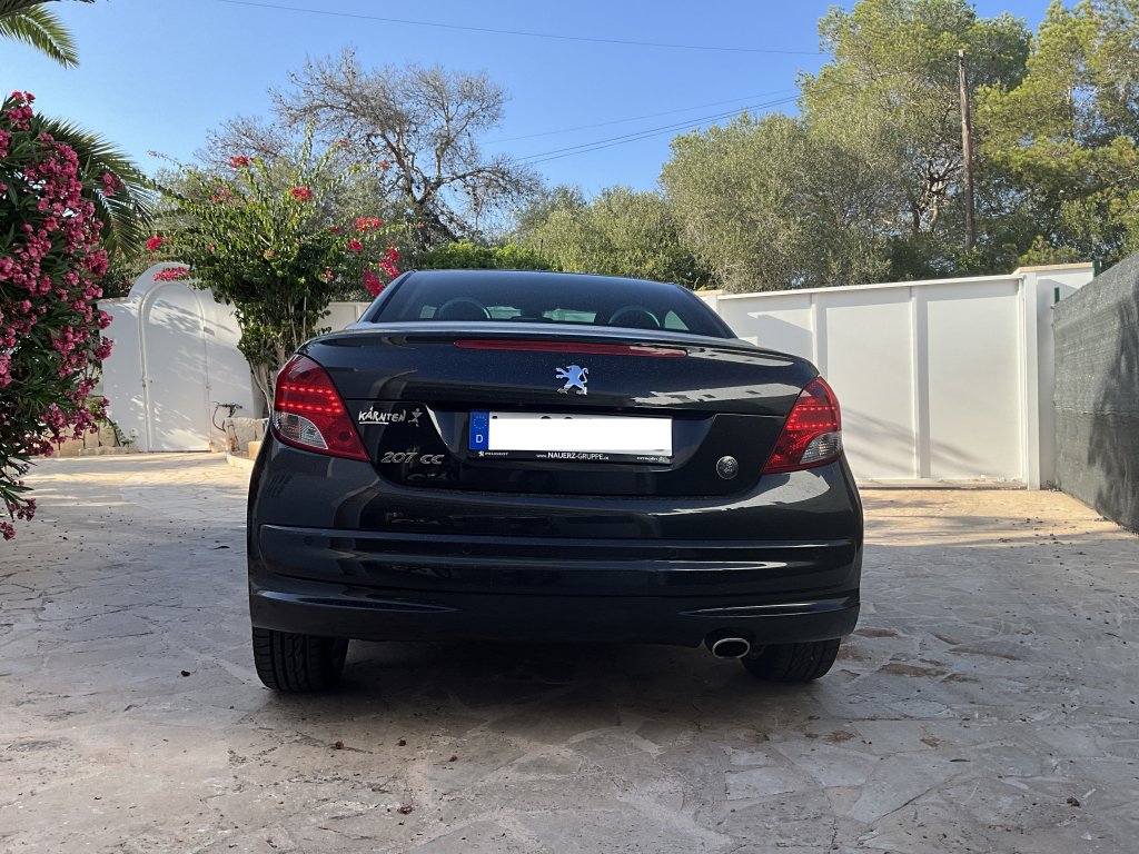 Peugeot Cabriolet 207 CC - Spanish plates, air conditioning, low mileage, model 2010, technically EXCELLENT CONDITION