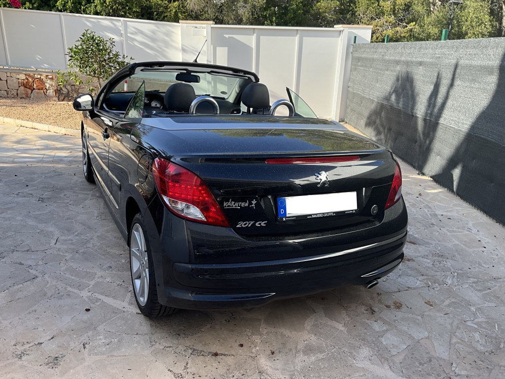 Peugeot Cabriolet 207 CC - Spanish plates, air conditioning, low mileage, model 2010, technically EXCELLENT CONDITION
