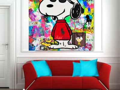 Arte Pop Art sobre lienzo