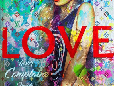 Arte Pop Art sobre lienzo