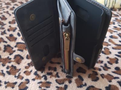 Portemonnaie mit Kartenfächern und Handyhülle Samsung Galaxy S7