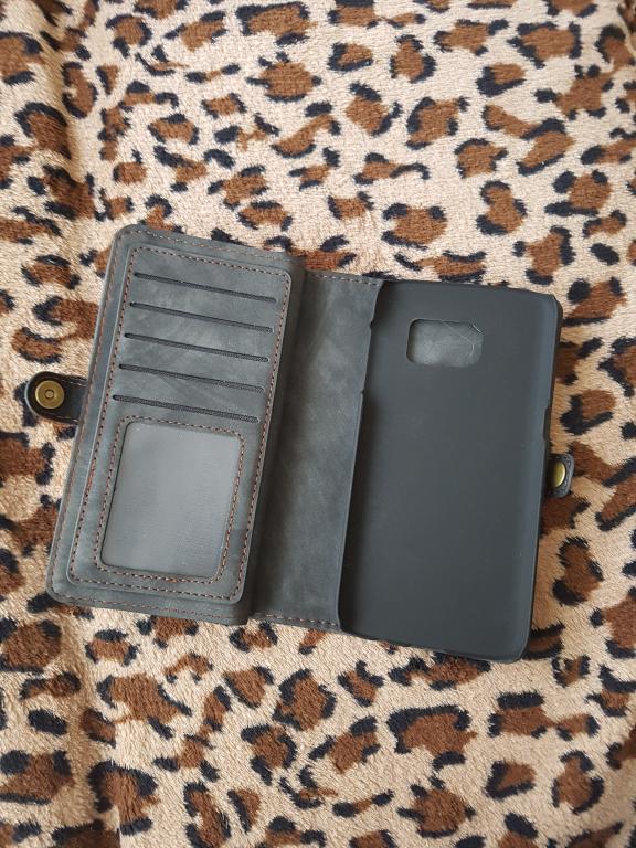 Portemonnaie mit Kartenfächern und Handyhülle Samsung Galaxy S7