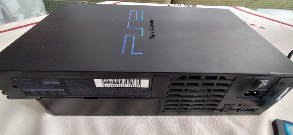 PS2 with various games