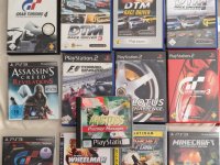 PS2 with various games