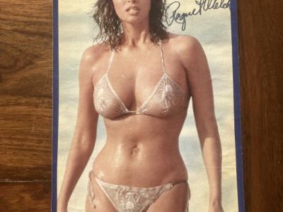 Raquel Welch / autógrafo / firmado / autógrafo