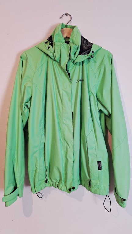 Schöffel women's rain jacket green size 46
