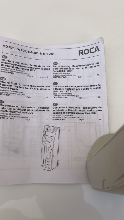 Roca Wireless Remote Control, R A. – 200