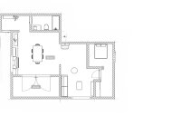 Saison/ Winter: Modernes, kleines Chalet in waldiger Zone von Cala LLombards --- CH 12 WT