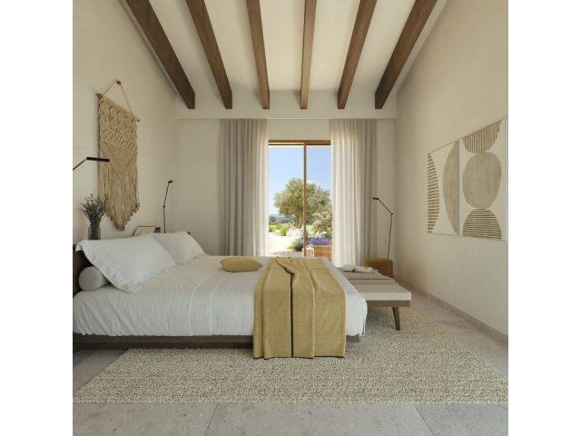 SANT JOAN / PETRA: Rural plot WITH BUILDING PERMIT for a finca for sale