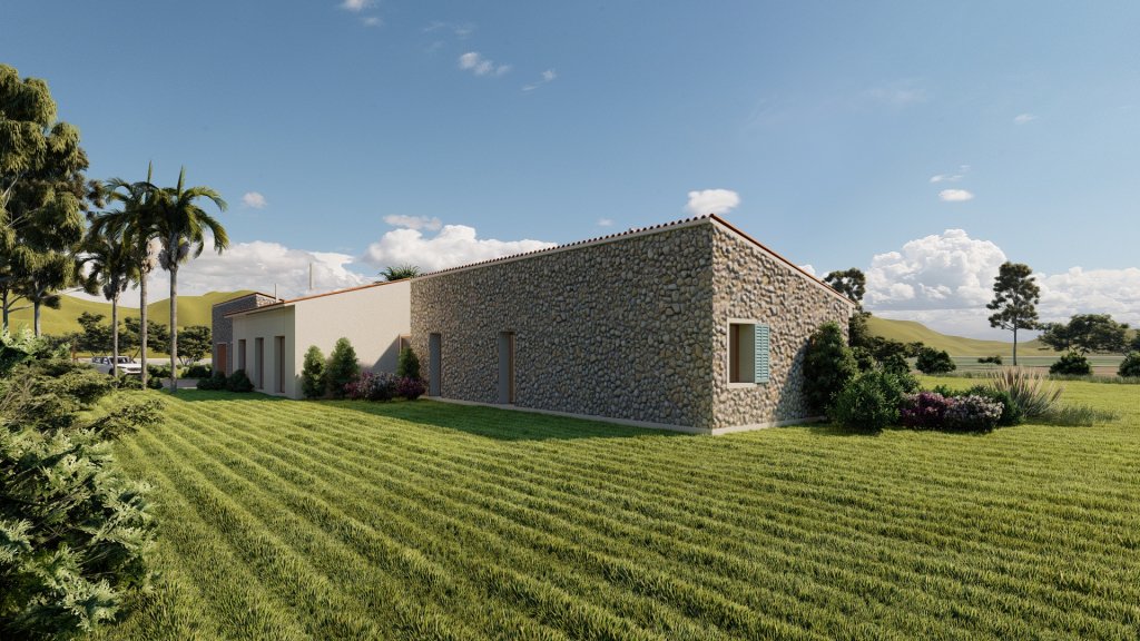 SANT JOAN / PETRA: Rural plot WITH BUILDING PERMIT for a finca for sale