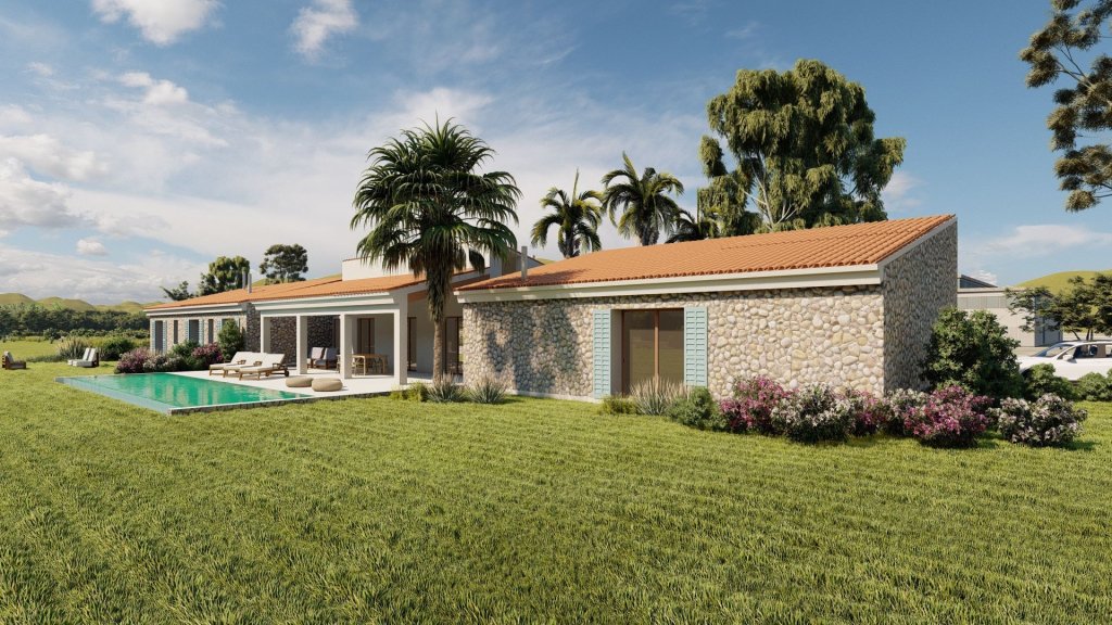 SANT JOAN / PETRA: Rural plot WITH BUILDING PERMIT for a finca for sale