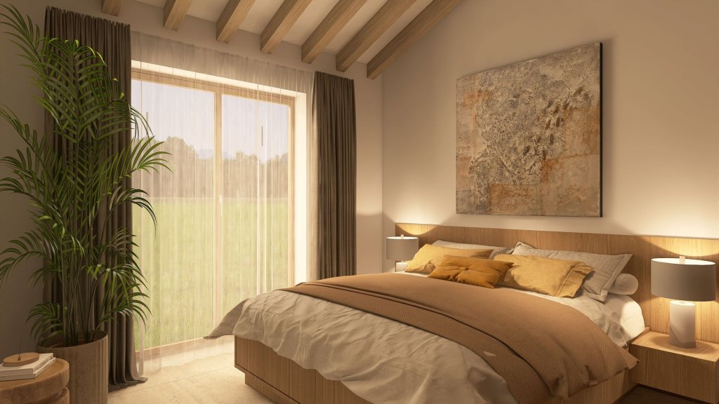 SANT JOAN / PETRA: Rural plot WITH BUILDING PERMIT for a finca for sale