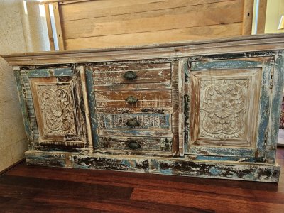 Beautiful Indian solid wood sideboard