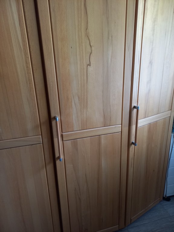 Mueble de diseño de madera maciza de 2,05 m de ancho, 2,23 de alto