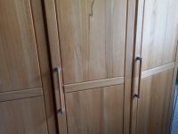 Mueble de diseño de madera maciza de 2,05 m de ancho, 2,23 de alto