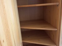 Mueble de diseño de madera maciza de 2,05 m de ancho, 2,23 de alto