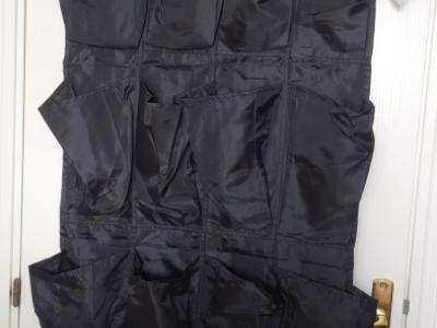 Almacenamiento de zapatos negro