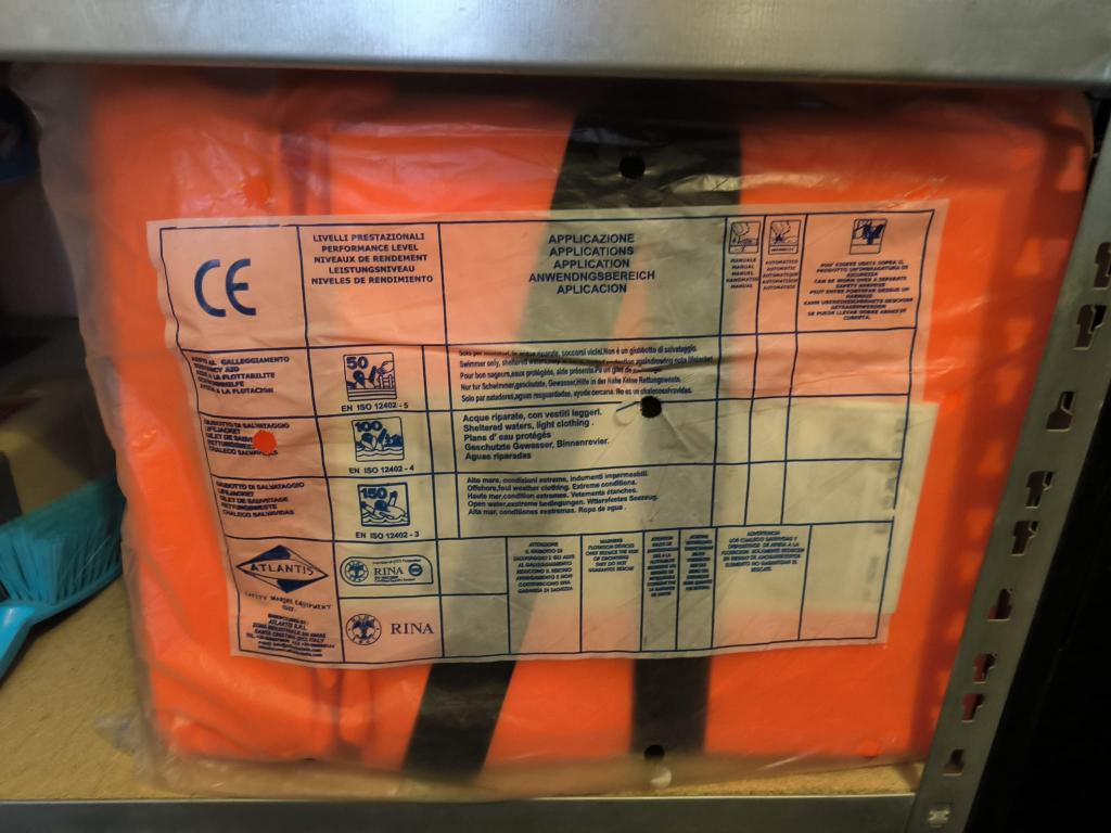 Life jackets 7 pieces