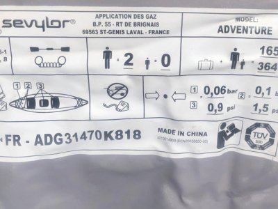 Sevylor Abenteuer Kajak