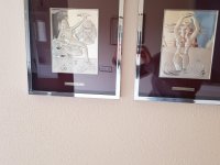 Grabados en plata de Dalí