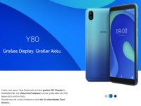 Teléfono móvil WIKO Y80 con 4G Dualsim