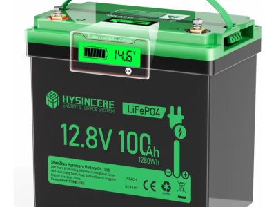 Baterías solares LiFePO4, 12 V 100 Ah y 200 Ah