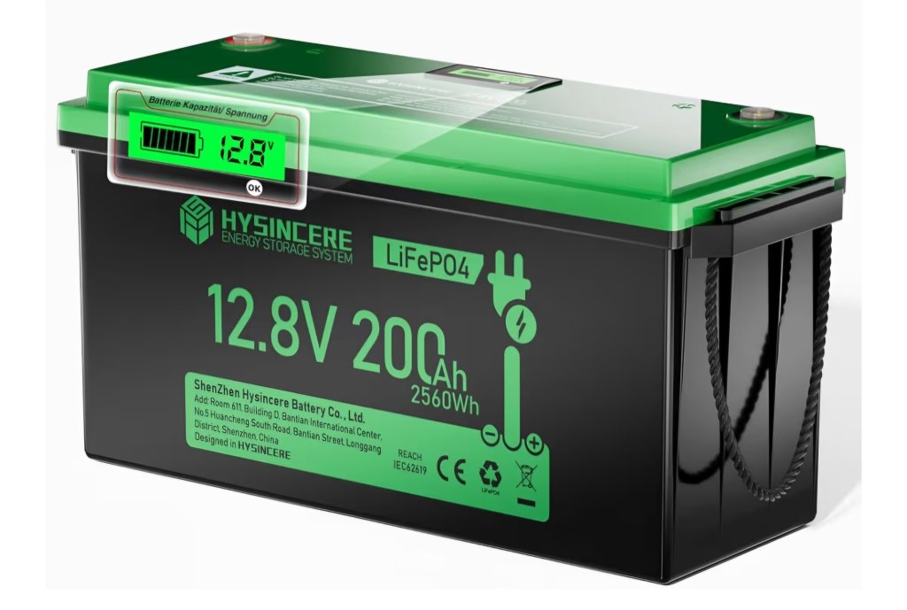 Baterías solares LiFePO4, 12 V 100 Ah y 200 Ah