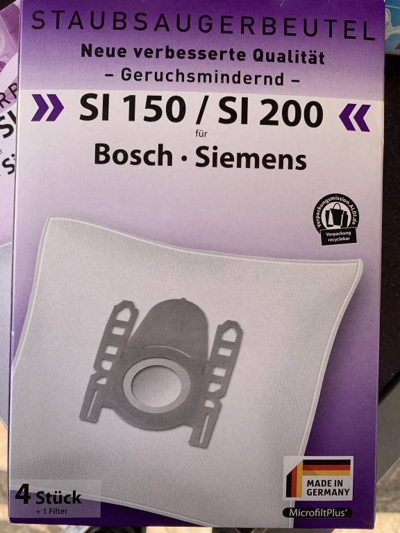 Vacuum cleaner bags for Bosch/Siemens