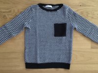 STEFANEL Suéter elegante, Talla S, Negro Blanco ¡NUEVO!