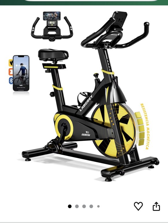 Bicicleta de entrenamiento fija nueva