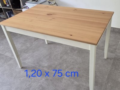 Mesa de madera para comedor / cocina
