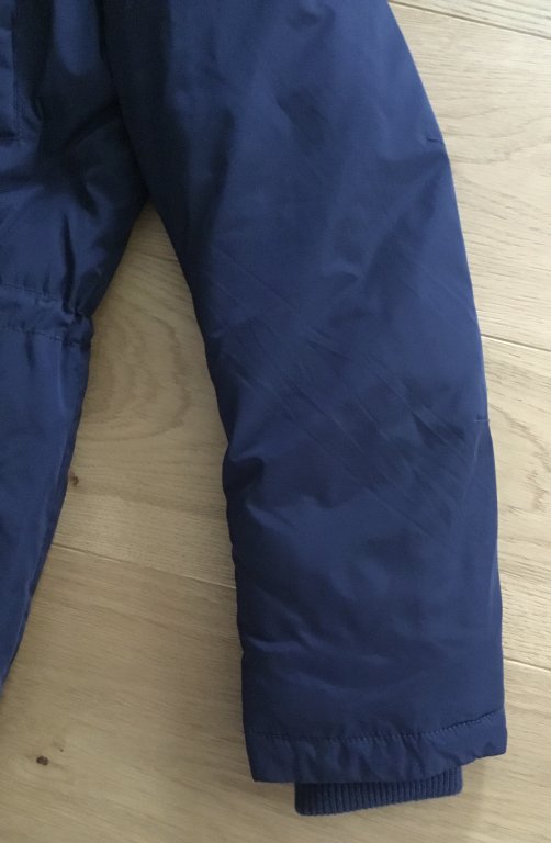 TOMMY HILFIGER chaqueta/parka de invierno, Talla S/M, Azul oscuro ¡NUEVO!