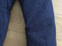 TOMMY HILFIGER chaqueta/parka de invierno, Talla S/M, Azul oscuro ¡NUEVO!