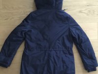 TOMMY HILFIGER chaqueta/parka de invierno, Talla S/M, Azul oscuro ¡NUEVO!