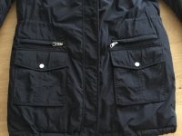 TOMMY HILFIGER chaqueta/parka de invierno, Talla S/M, Azul oscuro ¡NUEVO!
