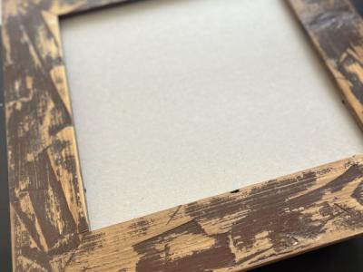 VILLA VATKU Scandinavian Picture Frame 43x43cm Brown