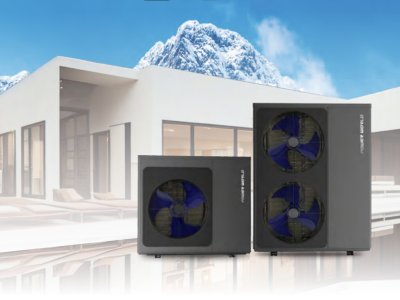 Instalación de bomba de calor calefacción piscina calefacción agua caliente aire acondicionado agua 