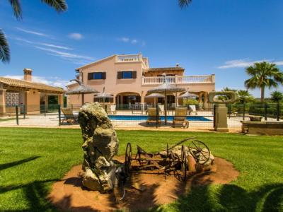 Winter: Large finca with heating, pool and BBQ between Ses Salines and Colonia St. Jordi -- F 37 WT