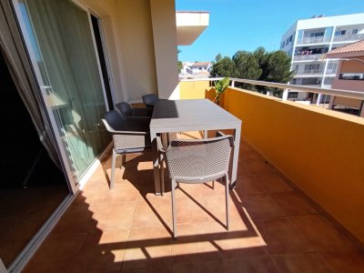 Winter: Nice apartment with AC, fireplace and terraces near the harbour of Colonia St Jordi -- AP 107 WT