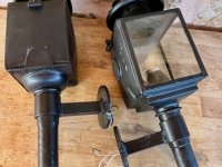 Dos lámparas Fiaker nostálgicas – ¡estilo con historia!